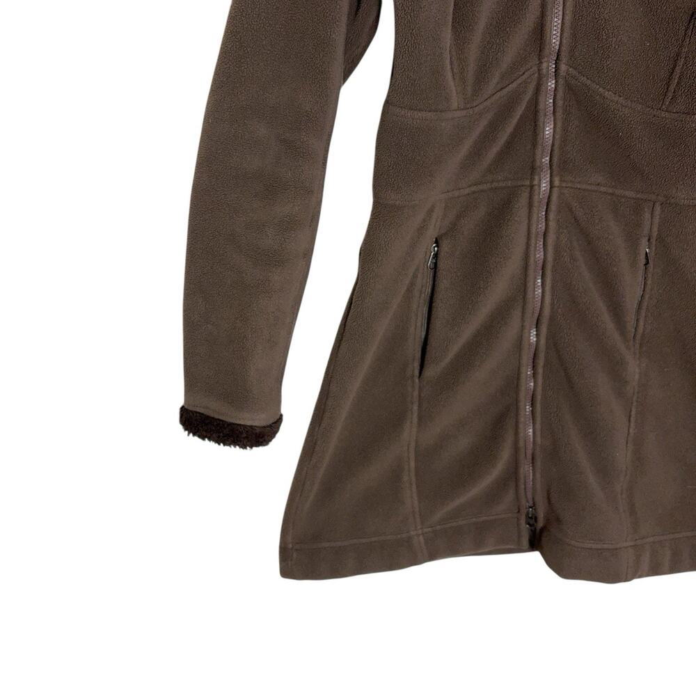 Patagonia Synchilla Jacket Women's Small Brown Windzone Full Zip Fleece Lined - Picture 6 of 8